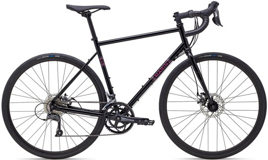 Купити Велосипед 28" Marin NICASIO рама - 52см 2023 Gloss Black/Pink з доставкою по Україні