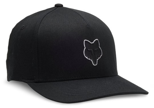 Кепка FOX HEAD FLEXFIT HAT (Black), S/M