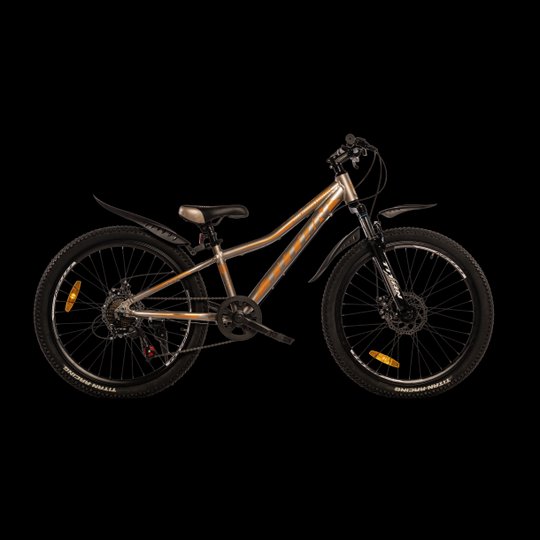Купить Велосипед Titan DRONE 24" 11" Сірий-Помаранчевий с доставкой по Украине
