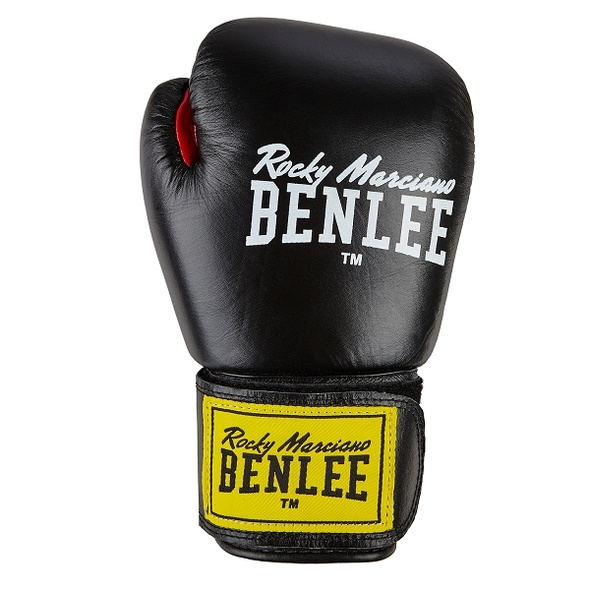 Перчатки боксерские Benlee FIGHTER 12oz/кожа/черно-красные