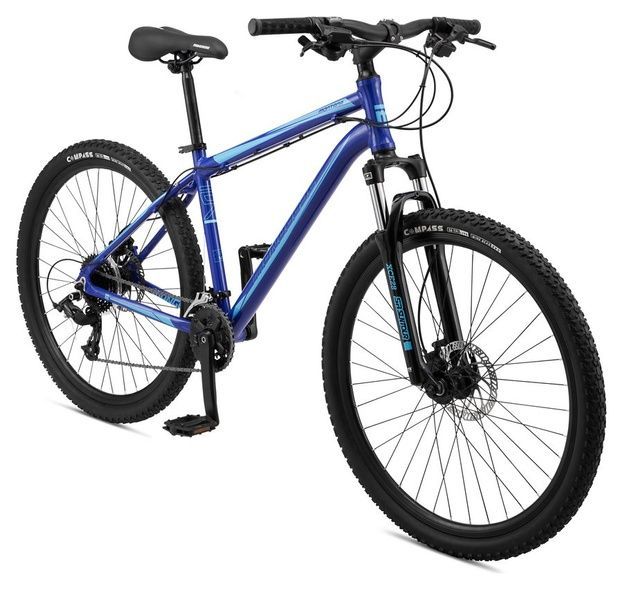 Купить Велосипед горный 27,5" Mongoose MONTANA COMP L, синий 2021 с доставкой по Украине