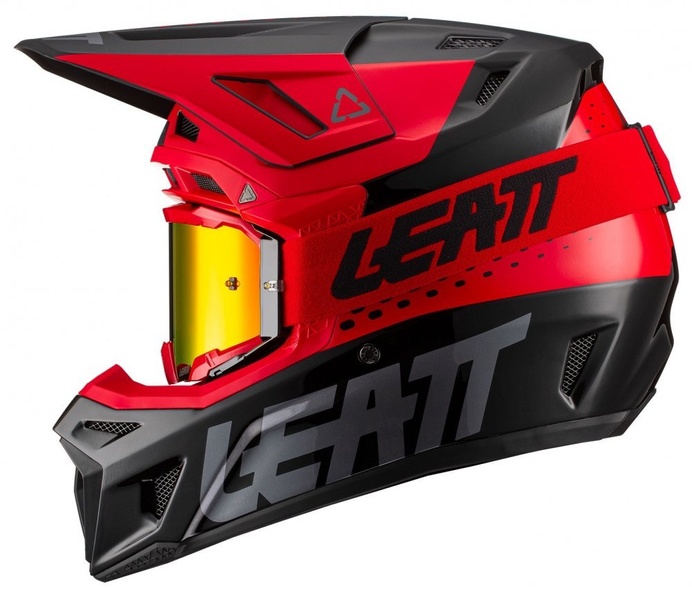Шолом LEATT Helmet Moto 8.5 + Goggle (Red), M, M