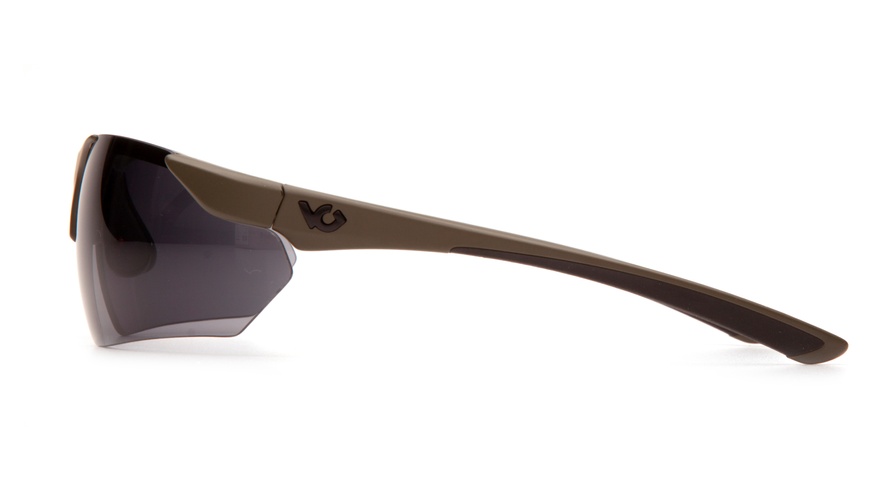 Захисні окуляри Venture Gear Tactical Drone 2.0 Green (gray) Anti-Fog, сірі в зеленій оправі