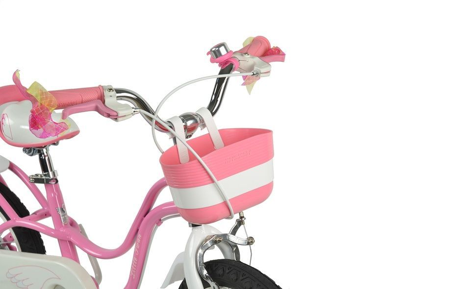 Купить Велосипед RoyalBaby LITTLE SWAN 16", OFFICIAL UA, розовый с доставкой по Украине