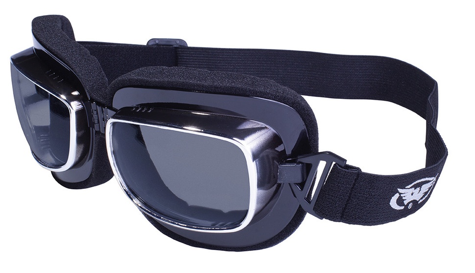Очки защитные с уплотнителем Global Vision Retro Joe (gray) серые