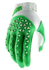 Перчатки Ride 100% AIRMATIC Glove (Fluo Lime), M (9), Green,White, M