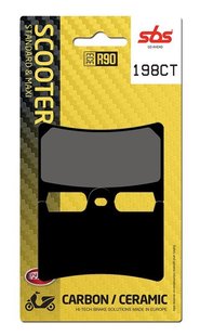 Колодки гальмівні SBS Standard Brake Pads, Carbon/Ceramic