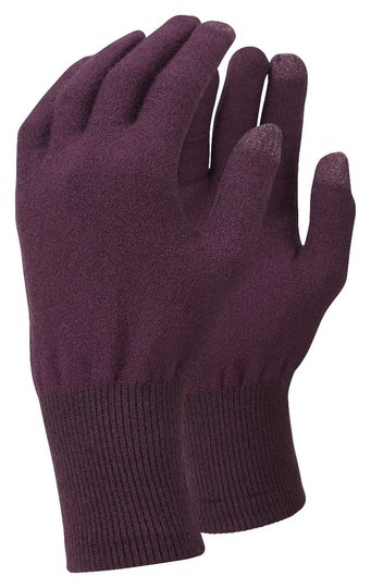 Рукавички Trekmates Merino Touch Glove 01226 blackcurrant (фіолетовий), L
