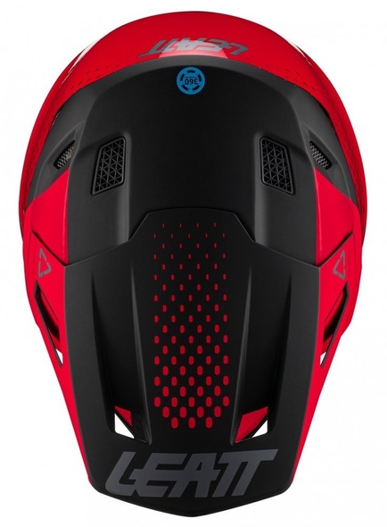 Шолом LEATT Helmet Moto 8.5 + Goggle (Red), L, L