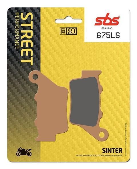 Колодки тормозные SBS Performance Brake Pads, Sinter (675LS)