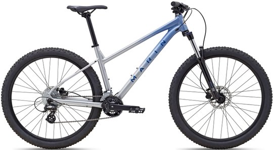 Купити Велосипед 27,5" Marin WILDCAT TRAIL WFG 3 рама - XS 2024 SILVER з доставкою по Україні
