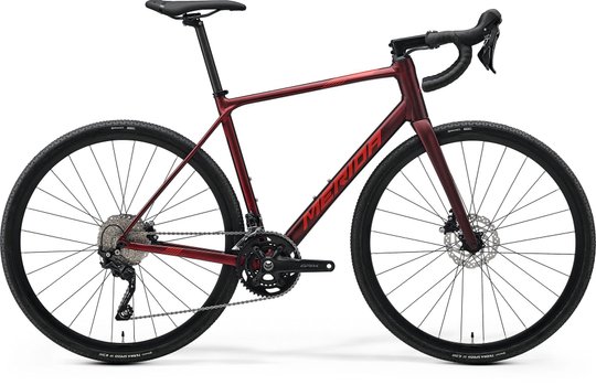 Купить Велосипед Merida SCULTURA ENDURANCE GR 500 L, MATT BURGUNDY RED с доставкой по Украине