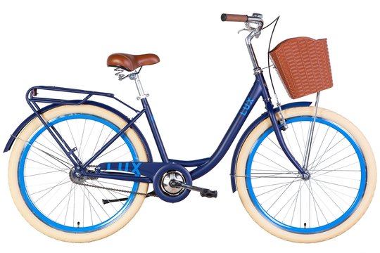 Купити Велосипед 26" Dorozhnik LUX 2022 синій з блакитним м з доставкою по Україні