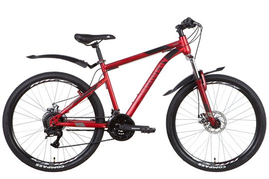 Купити Велосипед 26" Discovery TREK AM DD 2022 (красный (м)) з доставкою по Україні