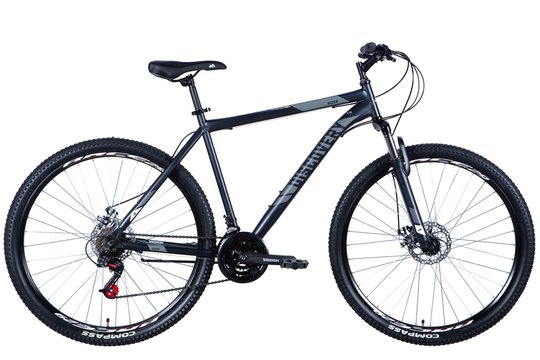 Купити Велосипед 29" Discovery RIDER 2024 (графітовий (м)) з доставкою по Україні