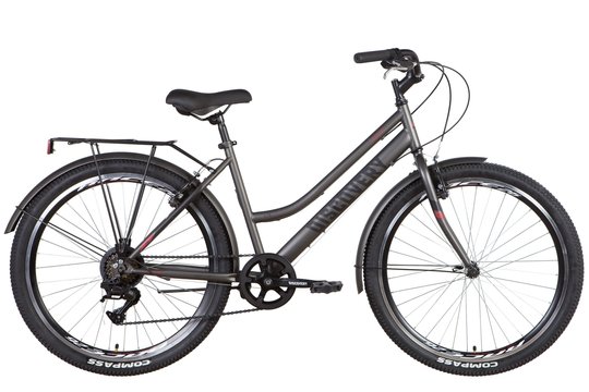 Купити Велосипед 26" Discovery PRESTIGE WOMAN 2022 (темно-серебристый (м)) з доставкою по Україні