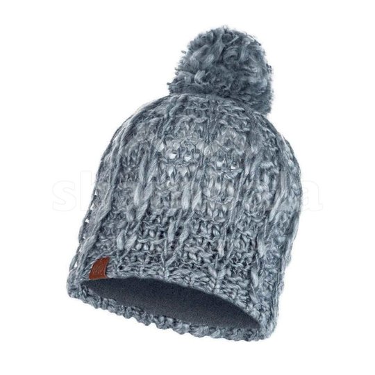 KNITTED & POLAR HAT LIV new pebble grey