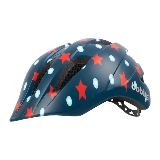Шлем велосипедный детский Bobike Plus / Navy Stars / S 52-56