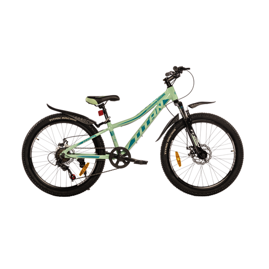 Купити Велосипед Titan DRONE 24" 11" Світло Зелений-Синій з доставкою по Україні