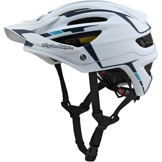 Вело шлем TLD A2 MIPS HELMET [SLIVER WHITE / MARINE] S