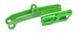 Polisport Chain guide + swingarm slider - Kawasaki (Green) (90676)