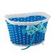 Купити Корзина Green Cycle GCB-02-6 детская плетеный пластик синяя з доставкою по Україні