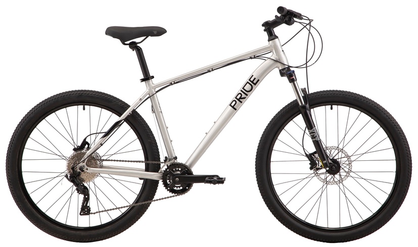 Купить Велосипед 27,5" Pride MARVEL 7.3 рама - M 2023 серый (тормоза SRAM, задний переключатель и манетка - MICROSHIFT) с доставкой по Украине