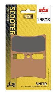 Колодки гальмівні SBS Maxi Sinter Brake Pads, Sinter