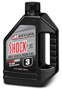 Олія гідравлічна Maxima RACING SHOCK Fluid Synthetic (1л), 3w