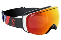 Лыжные маски Swag Pipe Vision (G-Tech™ red) Anti-Fog, красные зеркальные