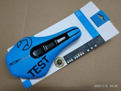 Купити Сідло PRO STEALTH offroad TEST, синє, 142mm з доставкою по Україні