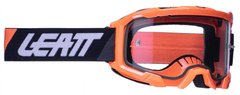 Мото окуляри LEATT Goggle Velocity 4.5 - Clear (Neon Orange), Clear Lens, Clear Lens