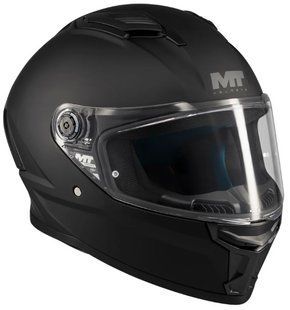 Мотошолом MT Stinger 2 Pure чорний матовий, S