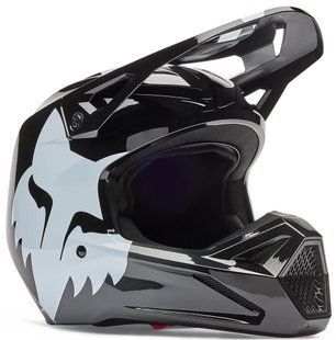 Шолом FOX V1 Helmet - SHIELD (Black), XXL