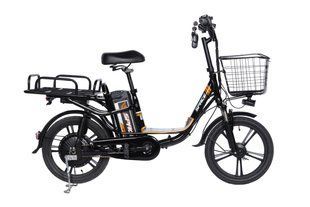 Купить Велосипед з електроприводом 18" AL SPACE eELDORADO DD FR рама-15" 48B 20А*г 1000Вт чорно-помаранчевий 2026 с доставкой по Украине