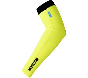 Купити Рукава SHIMANO ARM WARMER, неоново-жовті, розм. L з доставкою по Україні