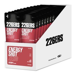 Гель 226ERS Energy Shot ZERO без кофеина вишня 60г 24шт/уп 1440г