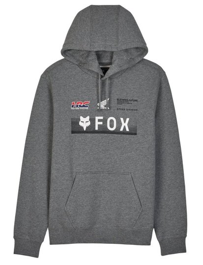Толстовка FOX X HONDA Hoodie (Grey), XL