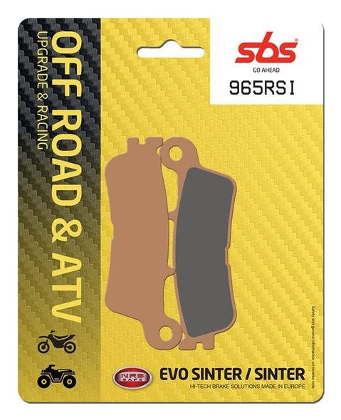 Колодки гальмівні SBS Racing Brake Pads, EVO Sinter/Sinter (777RSI)