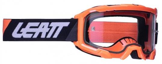 Окуляри LEATT Goggle Velocity 4.5 - Clear (Neon Orange), Clear Lens, Clear Lens