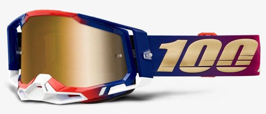 Окуляри 100% RACECRAFT 2 Goggle United - True Gold Lens, Mirror Lens