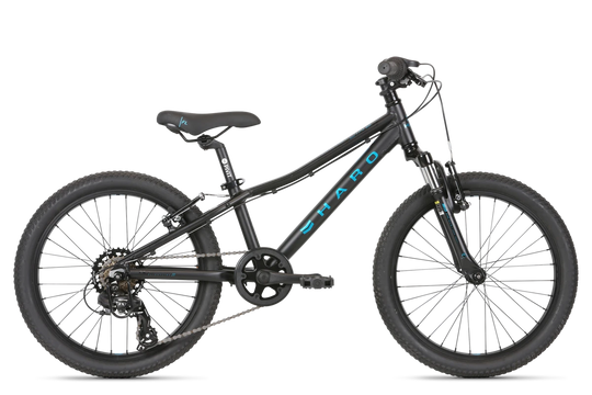 Купити Велосипед дитячий 20" Haro Flightline 2023 Matte Black / Aqua, чорний з доставкою по Україні
