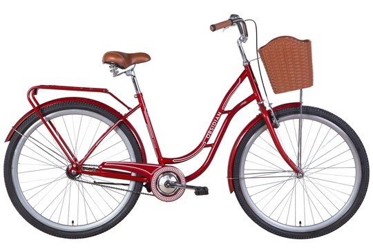 Купить Велосипед 28" Dorozhnik OBSIDIAN 2022 (рубиновый) с доставкой по Украине