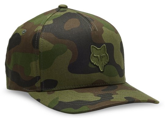 Кепка FOX HEAD FLEXFIT HAT (Green), S/M, S/M