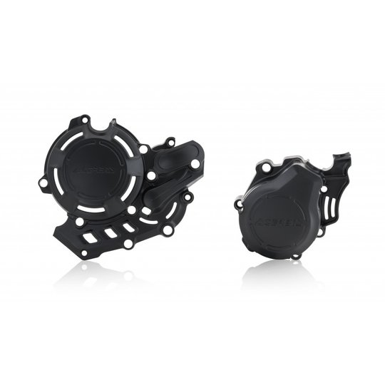 Комплект захисту кришок двигуна ACERBIS X-Power KTM/HUSQ 450 16-21 (Black)