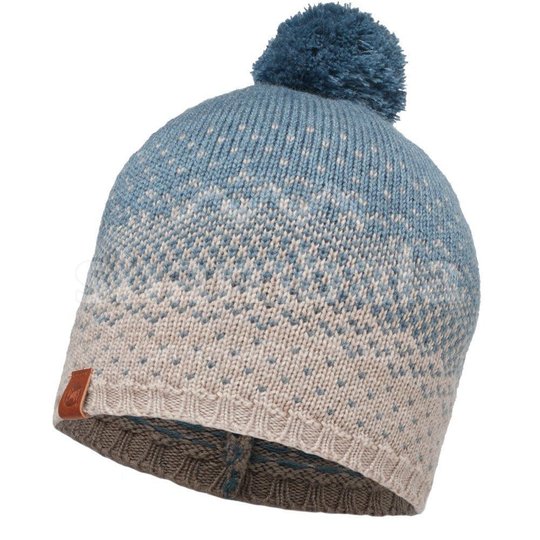 KNITTED HAT MAWI stone blue