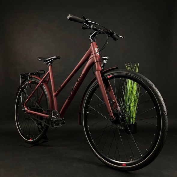 Купити Велосипед вживаний 28" Crecos (56) бордовий з доставкою по Україні