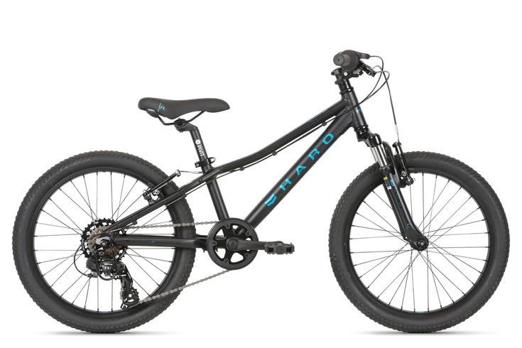 Купить Велосипед Haro 2021 Flightline 20" Matte Black / Aqua с доставкой по Украине
