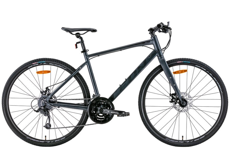 Купити Велосипед 28" Leon HD-80 DD 2022 (сірий із чорним) з доставкою по Україні