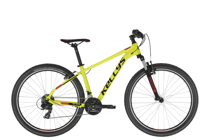 Купити Велосипед Kellys Spider 10 Neon Yellow (27,5") S з доставкою по Україні